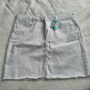 NWT Just black denim skirt